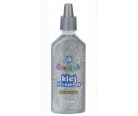 ASTRA KLEJ BROKATOWY 35 ML - SREBRNY