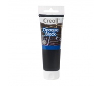 CREALL OPAQUE 120 ml Black - farba do pokrywania obrazków i wydrapywania