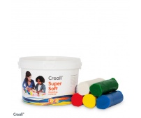 CREALL Supersoft - plastelina w wiaderku 5x 90 g