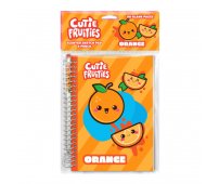 CUTIE FRUITIES PACHNĄCY NOTES Z OŁÓWKIEM - ORANGE