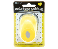 DP CRAFT DZIURKACZ OZDOBNY 2,5CM LIŚĆ