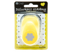 DP CRAFT DZIURKACZ OZDOBNY 2,5CM KWIATEK