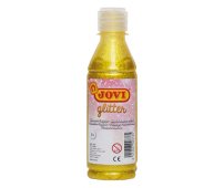 Farba tempera z brokatem 250 ml JOVI - ŻÓŁTA