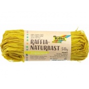 FOLIA rafia naturalna 50g ŻÓŁTA