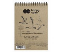 HAPPY COLOR SZKICOWNIK NA SPIRALI A6, 80 K. 90 G