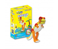 JUMPING CLAY DINOZAUR ZESTAW KREATYWNY T-REX