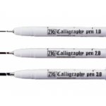 KURETAKE ZIG CALLIGRAPHY 1,2,3 MM - 3 SZT. Cienkopisy do kaligrafii