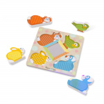 MELISSA & DOUG DOTKNIJ I POCZUJ - PUZZLE ZWIERZAKI