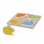 MELISSA & DOUG DOTKNIJ I POCZUJ - PUZZLE ZWIERZAKI