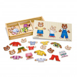 MELISSA & DOUG Drewniana ubieranka RODZINA MISIÓW