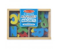 MELISSA & DOUG Drewniane magnesy - literki