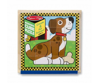 MELISSA & DOUG Drewniane puzzle sześcienne Zwierzaki