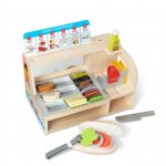 MELISSA & DOUG DREWNIANY BAR Z KANAPKAMI