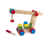 MELISSA & DOUG Drewniany zestaw konstrukcyjny w skrzynce