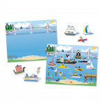 MELISSA & DOUG Naklejki wielorazowe - POJAZDY