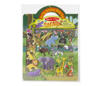 MELISSA & DOUG Naklejki wielorazowe, wypukłe - SAFARI