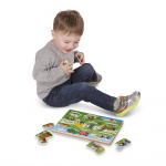 MELISSA & DOUG PUZZLE DŹWIĘKOWE - FARMA MC DONALDA