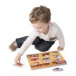 MELISSA & DOUG PUZZLE DŹWIĘKOWE POJAZDY