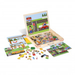 MELISSA & DOUG MAGNETYCZNA UKŁADANKA OBRAZKOWA - MIASTO