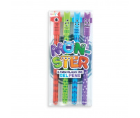 OOLY MONSTER GEL PENS DŁUGOPISY ŻELOWE 4 SZT CZARNE