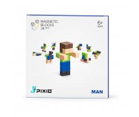 PIXIO MINI KLOCKI MAGNETYCZNE 24 STORY SERIES MAN