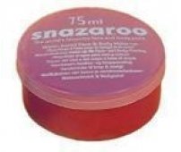 SNAZAROO Farba do twarzy 75 ml Czerwona