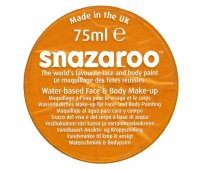 SNAZAROO Farba do twarzy 75 ml Pomarańczowa