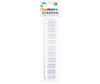 STARPAK Linijka 15 cm z tabliczką mnożenia